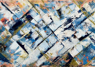 11 Vincent Leenhardt – Illusion - Huile sur toile - 120x60