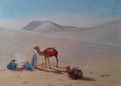 2 Annie Gaurenne - Repas dans les dunes